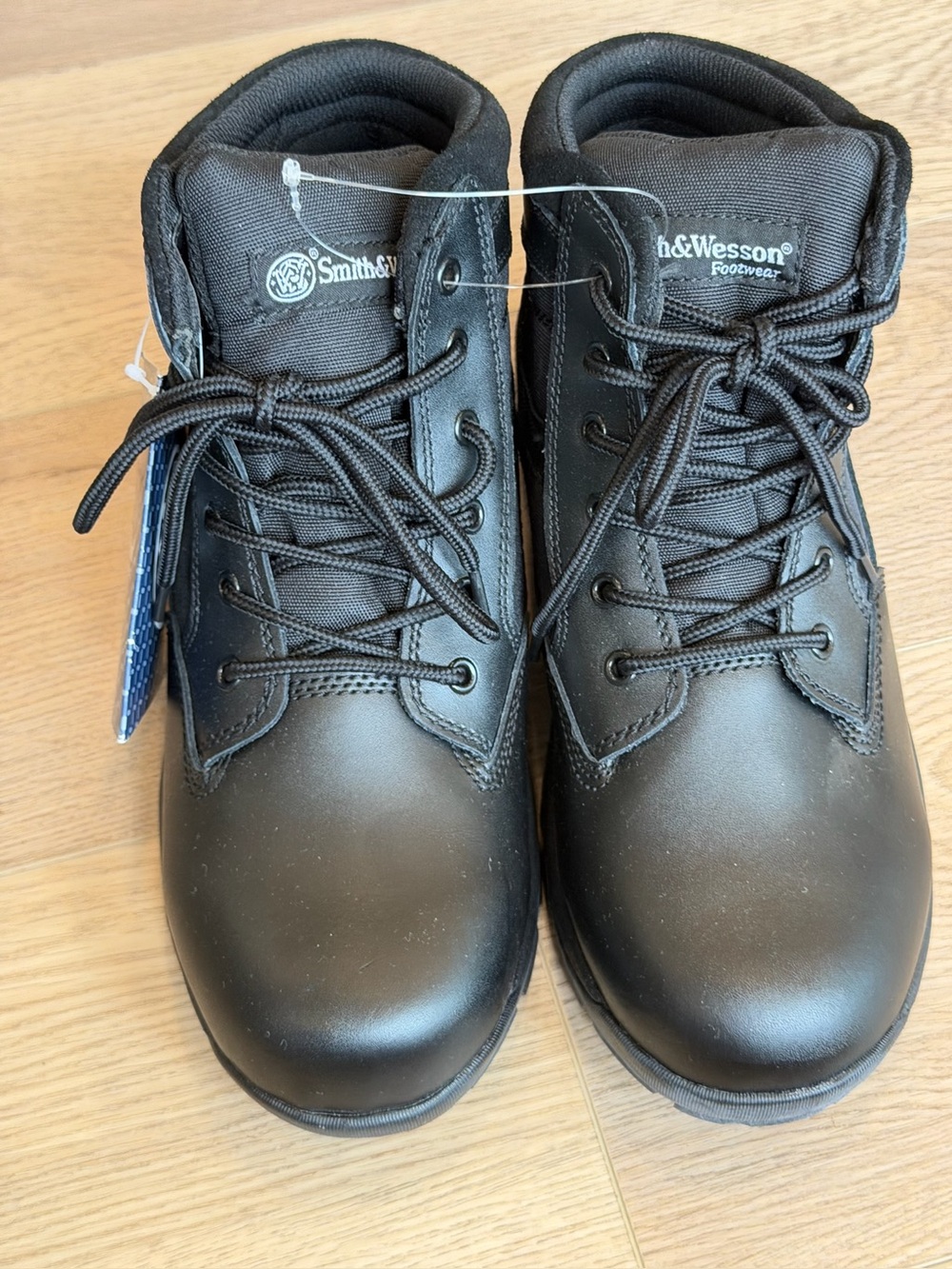 Smith & Wesson Force 6 Waterproof Tactical Boots Women’s 11W Black - Picture 5 of 9
